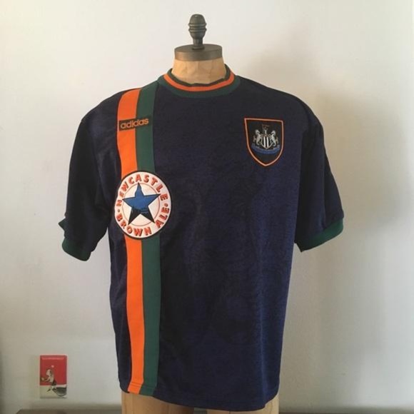 NEWCASTLE UNITED 1997/98 ADIDAS VINTAGE XXL JERSEY - Picture 2 of 8